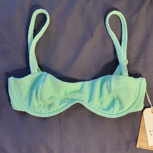 NWT - Billabong Women's Pastel Greem Bikni Top - NWT - Picture 6 of 13